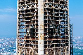 World's First Unfinished Building in Tianjin