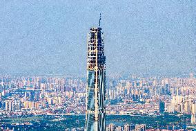 World's First Unfinished Building in Tianjin