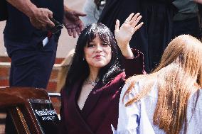 Cast Arrival At Beetlejuice Beetlejuice Photocall During The 81st Venice International Film Festival