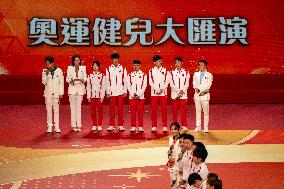 Hong Kong China Olympic Athlete Gala Show