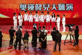 Hong Kong China Olympic Athlete Gala Show