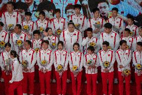 Hong Kong China Olympic Athlete Gala Show