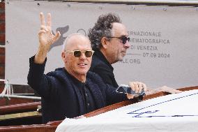 Cast Arrival At Beetlejuice Beetlejuice Photocall During The 81st Venice International Film Festival