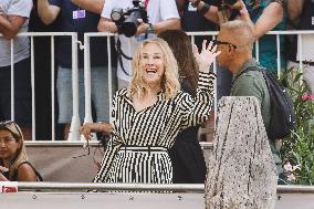 Cast Arrival At Beetlejuice Beetlejuice Photocall During The 81st Venice International Film Festival