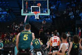 Paris 2024 Paralympic - Weelchair Basketball Spain v Australia