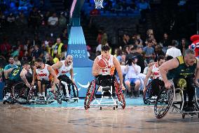 Paris 2024 Paralympic - Weelchair Basketball Spain v Australia