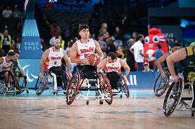 Paris 2024 Paralympic - Weelchair Basketball Spain v Australia