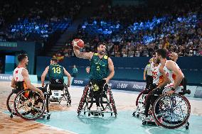 Paris 2024 Paralympic - Weelchair Basketball Spain v Australia