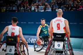 Paris 2024 Paralympic - Weelchair Basketball Spain v Australia