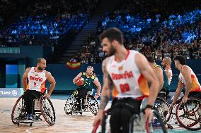 Paris 2024 Paralympic - Weelchair Basketball Spain v Australia