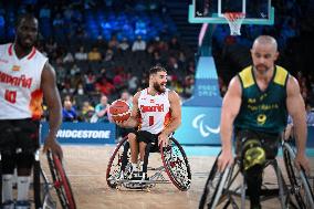 Paris 2024 Paralympic - Weelchair Basketball Spain v Australia