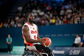 Paris 2024 Paralympic - Weelchair Basketball Spain v Australia