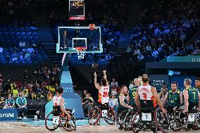 Paris 2024 Paralympic - Weelchair Basketball Spain v Australia