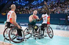 Paris 2024 Paralympic - Weelchair Basketball Spain v Australia