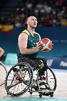 Paris 2024 Paralympic - Weelchair Basketball Spain v Australia