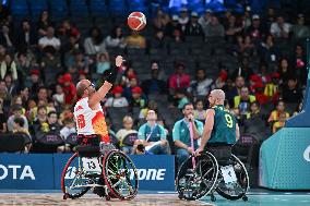 Paris 2024 Paralympic - Weelchair Basketball Spain v Australia