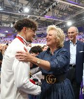 Paris 2024 Paralympic - Princess Astrid Greets Alexandre Leaute