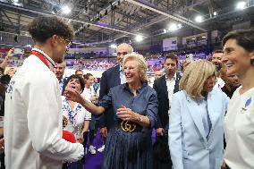 Paris 2024 Paralympic - Princess Astrid Greets Alexandre Leaute