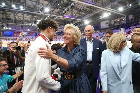 Paris 2024 Paralympic - Princess Astrid Greets Alexandre Leaute