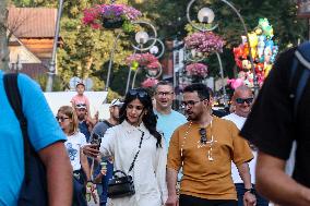 Crowds Arrive To Zakopane  On Last Weekend Of School Holidays