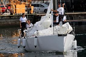 Princess Leonor Performs Her First Activities At The Naval School Of Marin