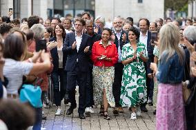 Anti-NFP Socialist Party members at PS Summer Campus - Blois