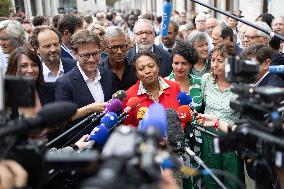 Anti-NFP Socialist Party members at PS Summer Campus - Blois