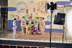 Maiko entertainers photo shoot