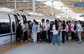 Summer Travel Ends on China's Railways in 2024