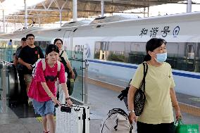 Summer Travel Ends on China's Railways in 2024