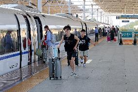 Summer Travel Ends on China's Railways in 2024