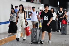 Summer Travel Ends on China's Railways in 2024