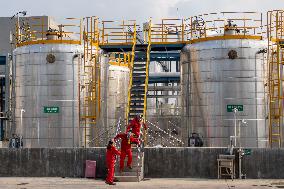 An Emergency Drill For Hazardous Chemical Production Safety Accidents