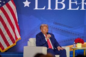 Trump At The Moms For Liberty National Summit - Washington