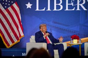 Trump At The Moms For Liberty National Summit - Washington