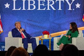 Trump At The Moms For Liberty National Summit - Washington