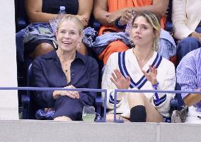 US Open - Celebs In The Stands