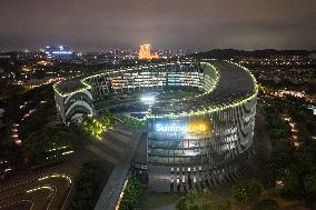 Suning Headquarters Building in Nanjing