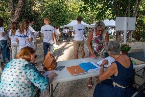 David Lisnard Nouvelle Energie Party Meeting - Cannes