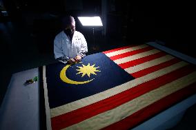 First Flag Of Federation Of Malaya