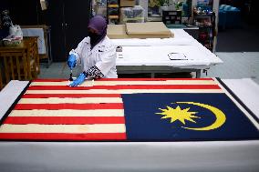 First Flag Of Federation Of Malaya