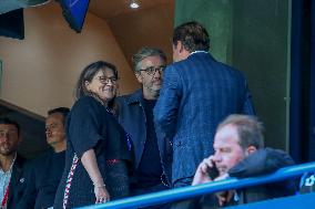 Fayza Lamari at Stade Michel d'Ornano - Caen