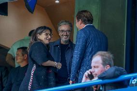 Fayza Lamari at Stade Michel d'Ornano - Caen