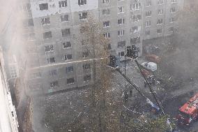 Russian Federation Launched A Massive Attack On Kharkiv