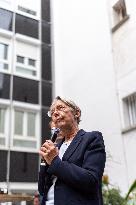 Elisabeth Borne Gives Speech At Renaissance Campus - Paris