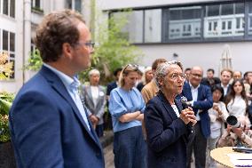 Elisabeth Borne Gives Speech At Renaissance Campus - Paris