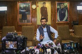 Aga Syed Ruhullah Mehdi Press Conference In Srinagar