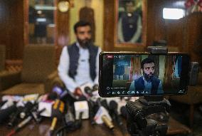 Aga Syed Ruhullah Mehdi Press Conference In Srinagar