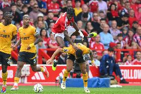 Nottingham Forest FC v Wolverhampton Wanderers FC - Premier League