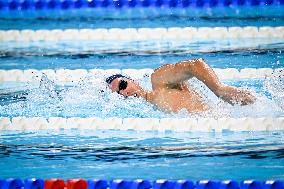 Paris 2024 Paralympics - Para Swimming - Alex Portal and Kylian Portal on the 400m freestyle podium